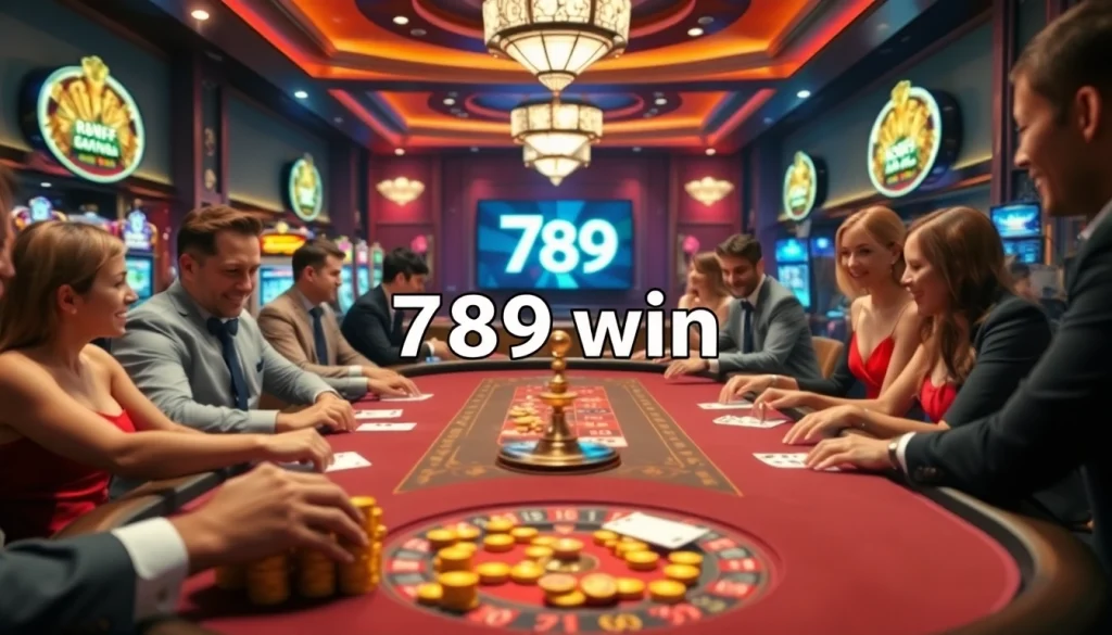Experience the thrill of winning at 789 win with luxurious casino games and vibrant gaming tables.