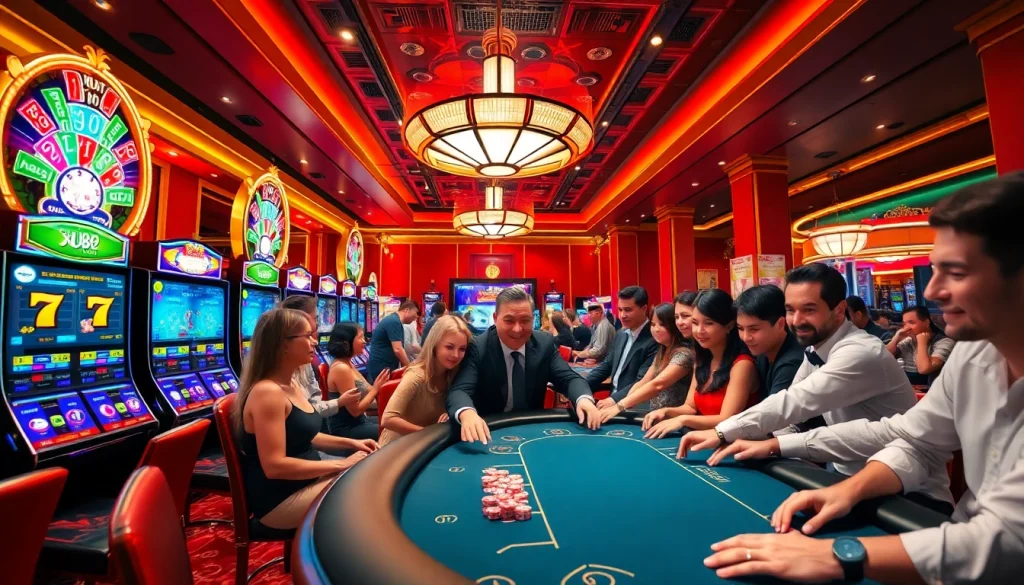 Experience the vibrant KU88 – KUBET88 casino atmosphere with dynamic gaming and thrilling interactions.