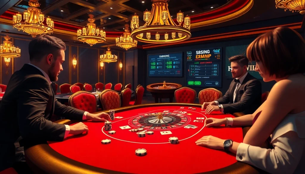 Experience the excitement of gambling at 68VIP's lavish poker table.