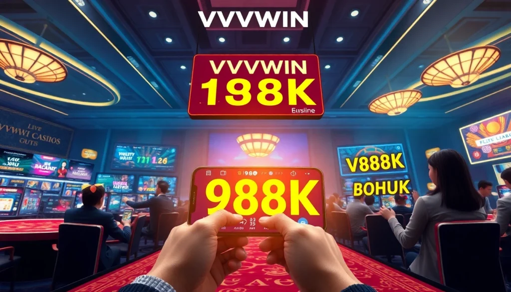 Exciting online gaming scene at vvvwin88.live showcasing vibrant promotions and user-friendly interface.