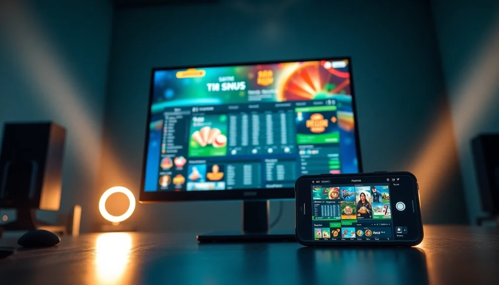 Engaging online betting scene at s666.nyc showcasing diverse gambling options.