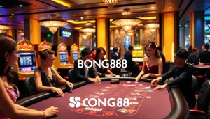 Engage in thrilling baccarat action at BONG88 with professional dealers and elegant atmosphere.