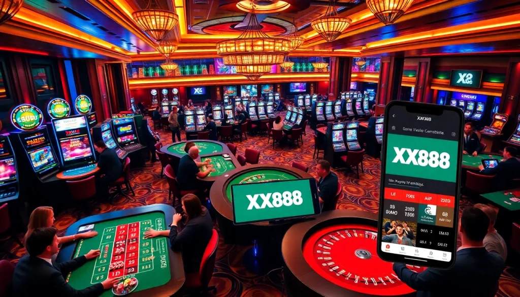 Experience the excitement of XX88 Casino with vibrant games and thrilling betting options.