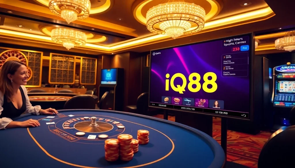 Experience the thrill of gambling at https://iq88.dev/ with vibrant casino games and exciting betting options.