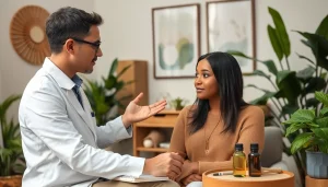 Guide for managing stress and anxiety in a serene therapeutic setting.