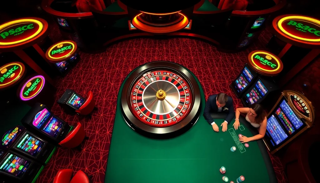 Experience high-stakes gaming at https://f168.dating/ with vibrant roulette and poker festivities.